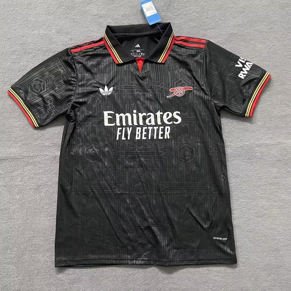 AAA Quality Arsenal 25/26 Black/White/Red Training Jersey